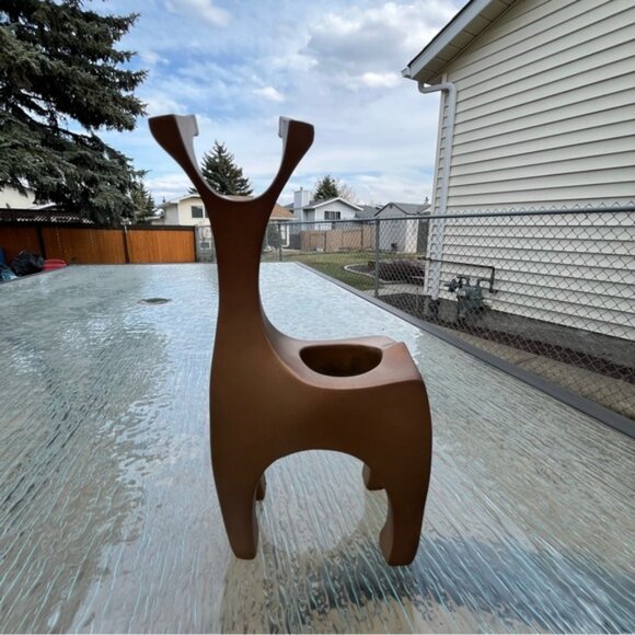 PartyLite Elegant Reindeer Tea Light Candle Holder Set of 2 - Picture 2 of 15